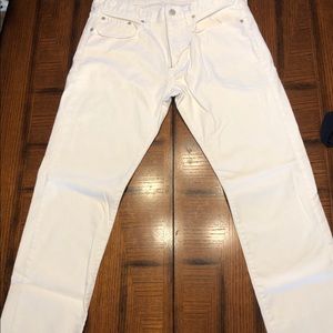 Gap White Denim Slim Fit